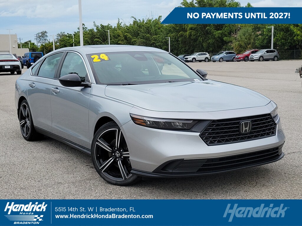 Certified 2024 Honda Accord Hybrid Sport Sedan