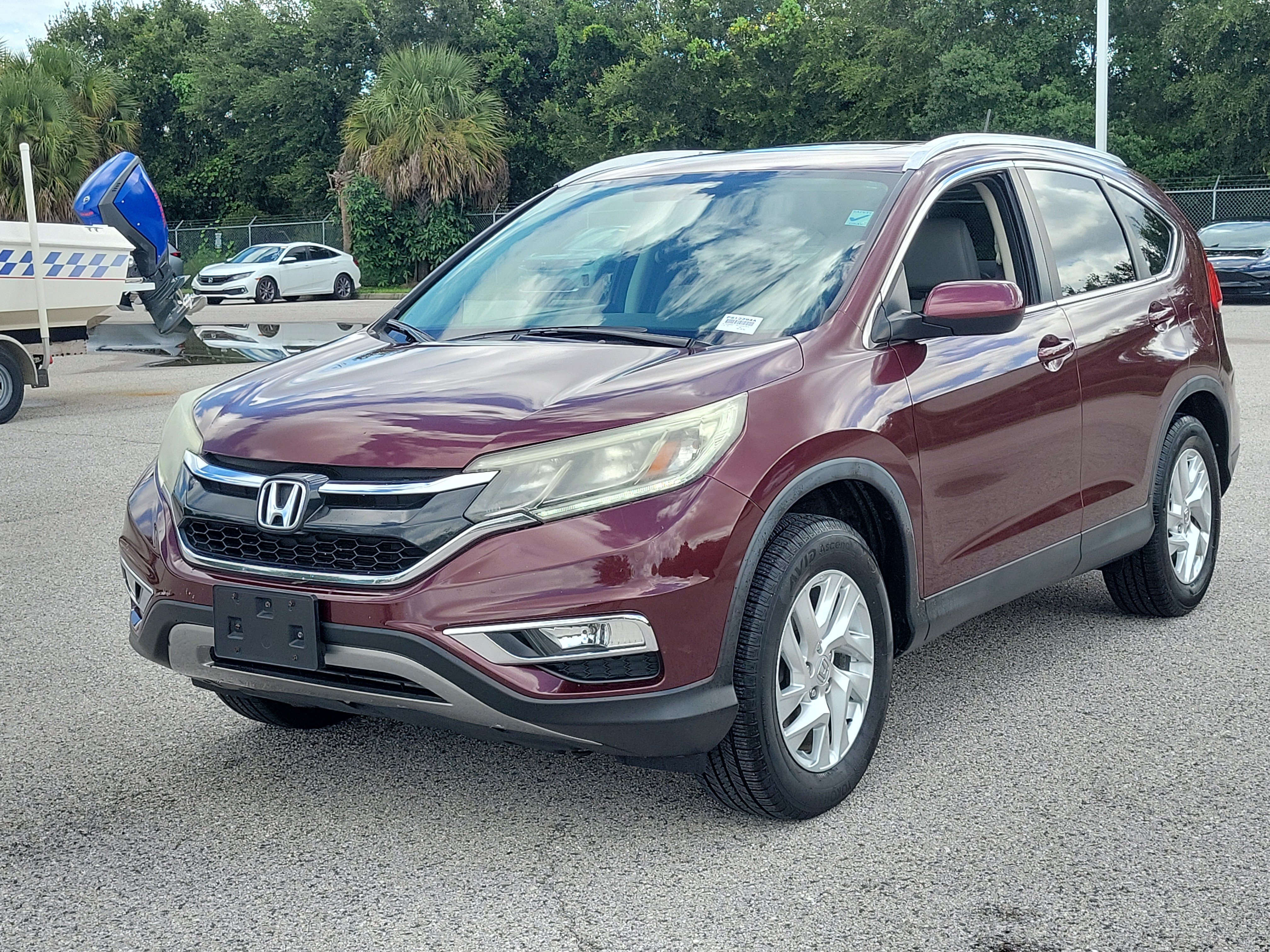 Used 2015 Honda CR-V EX-L AWD SUV