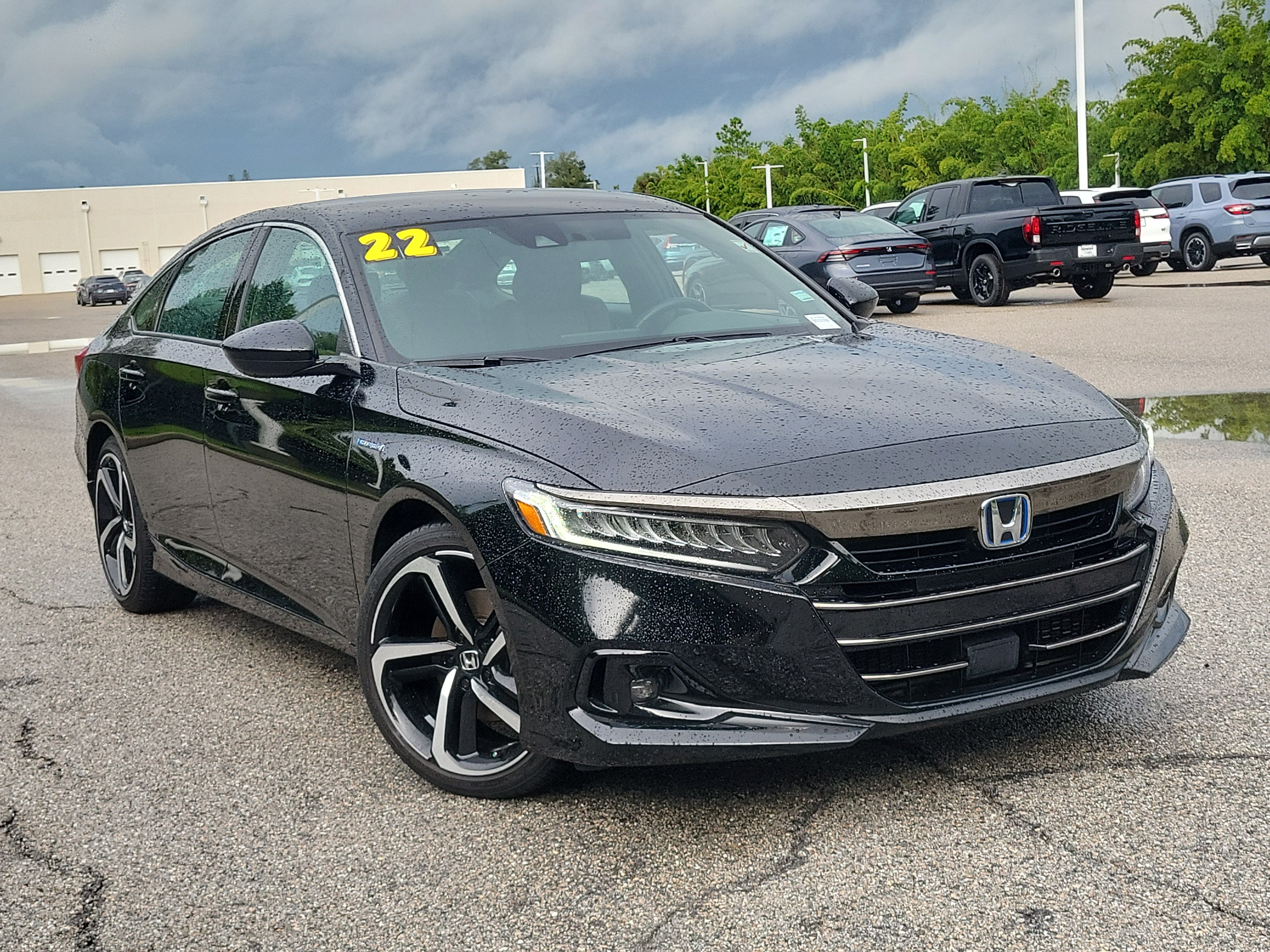 Certified 2022 Honda Accord Hybrid Sport Sedan