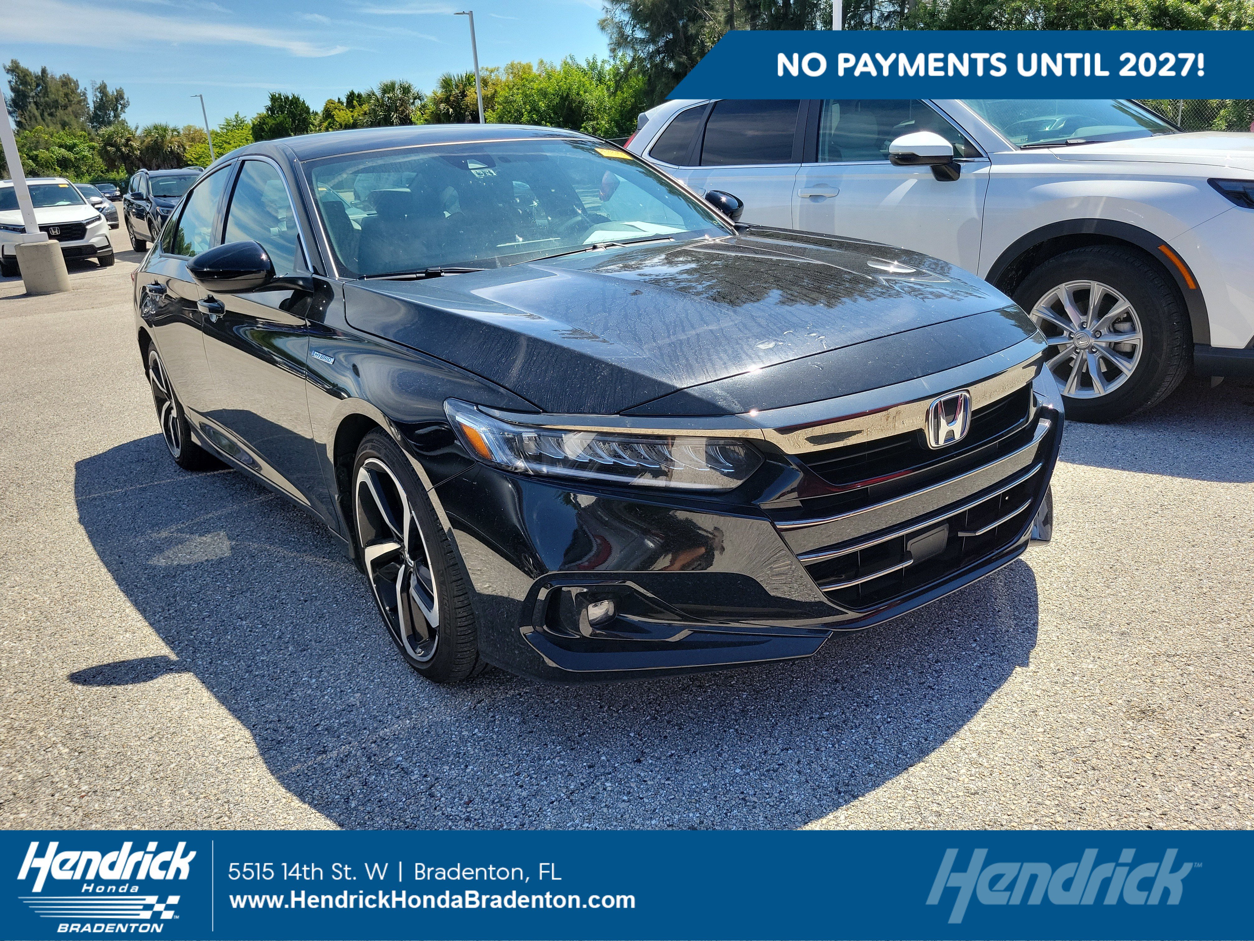 Certified 2022 Honda Accord Hybrid Sport Sedan