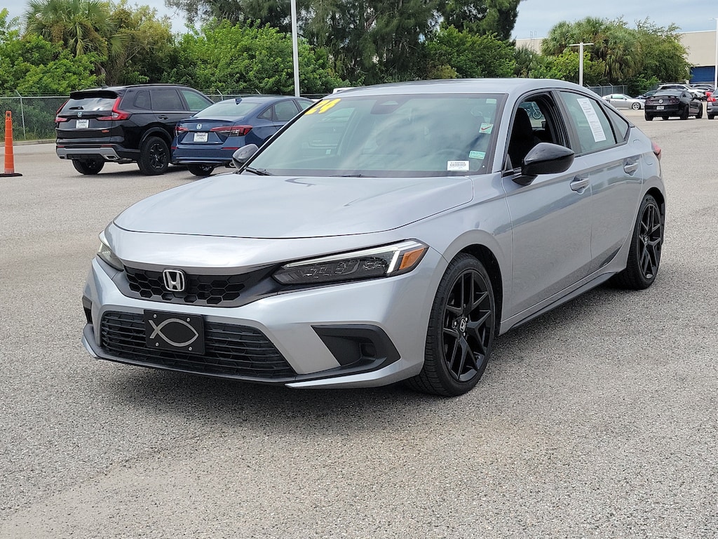 Certified 2024 Honda Civic Sport Hatchback