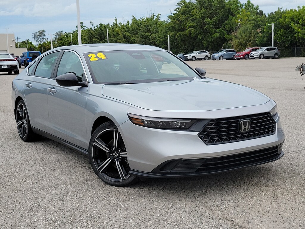 Certified 2024 Honda Accord Hybrid Sport Sedan