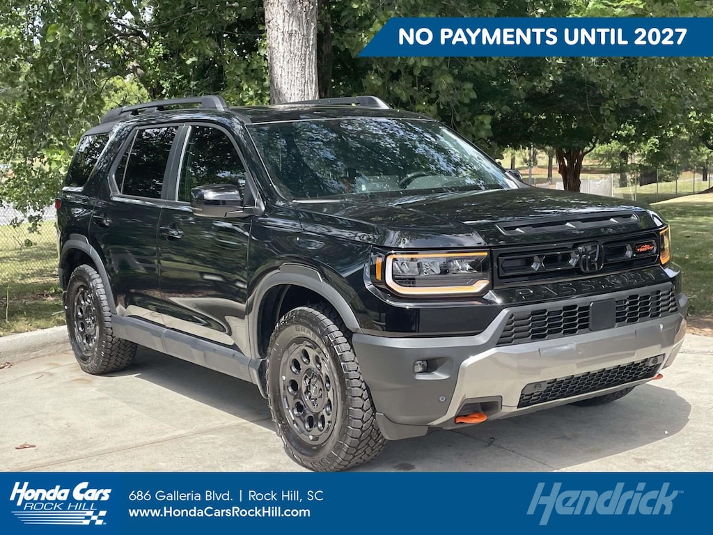 New 2026 Honda Passport TrailSport Blackout SUV