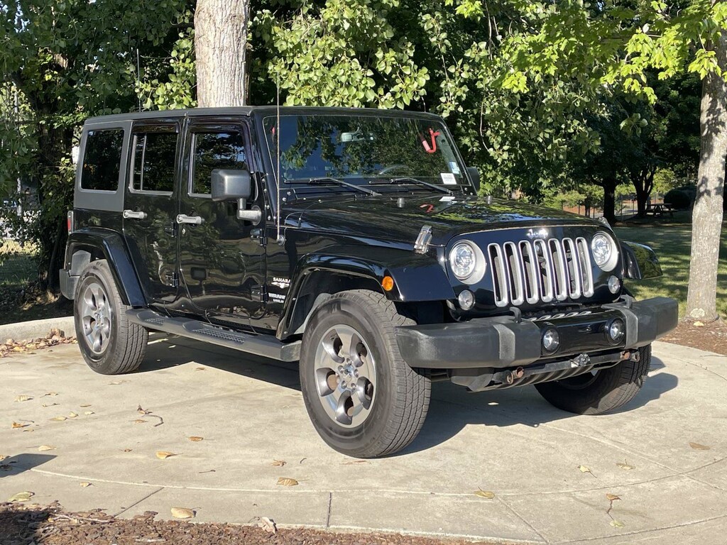 Used 2017 Jeep Wrangler Unlimited Sahara Convertible