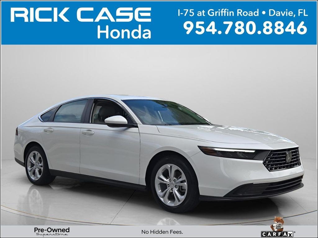 Used 2025 Honda Accord LX Sedan