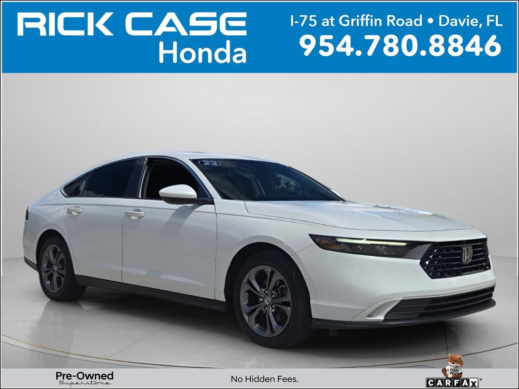 Certified 2023 Honda Accord EX Sedan