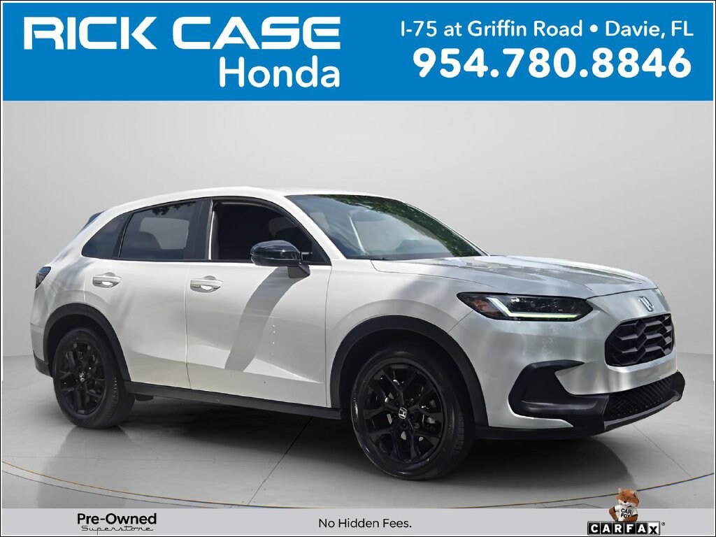 Certified 2025 Honda HR-V Sport SUV