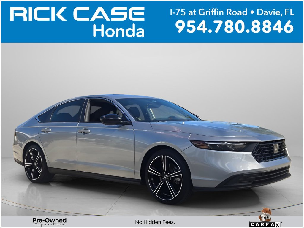 Certified 2024 Honda Accord Hybrid Sport Sedan