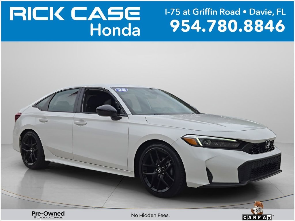 Used 2025 Honda Civic Sport Sedan