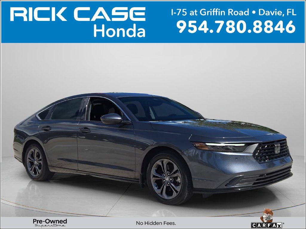 Used 2024 Honda Accord Hybrid EX-L Sedan