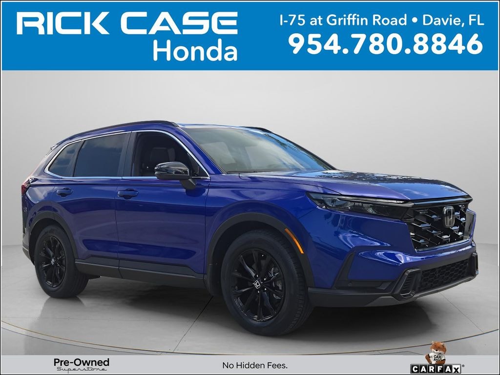 Certified 2024 Honda CR-V Hybrid Sport-L SUV