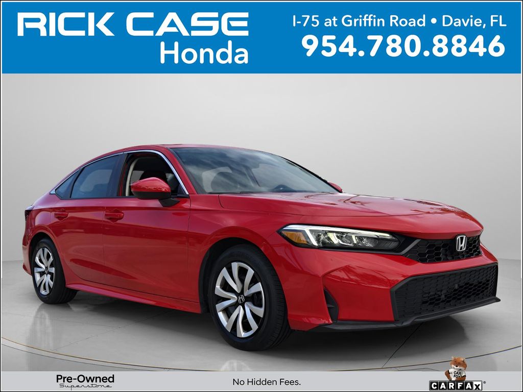 2025 Honda Civic LX Sedan