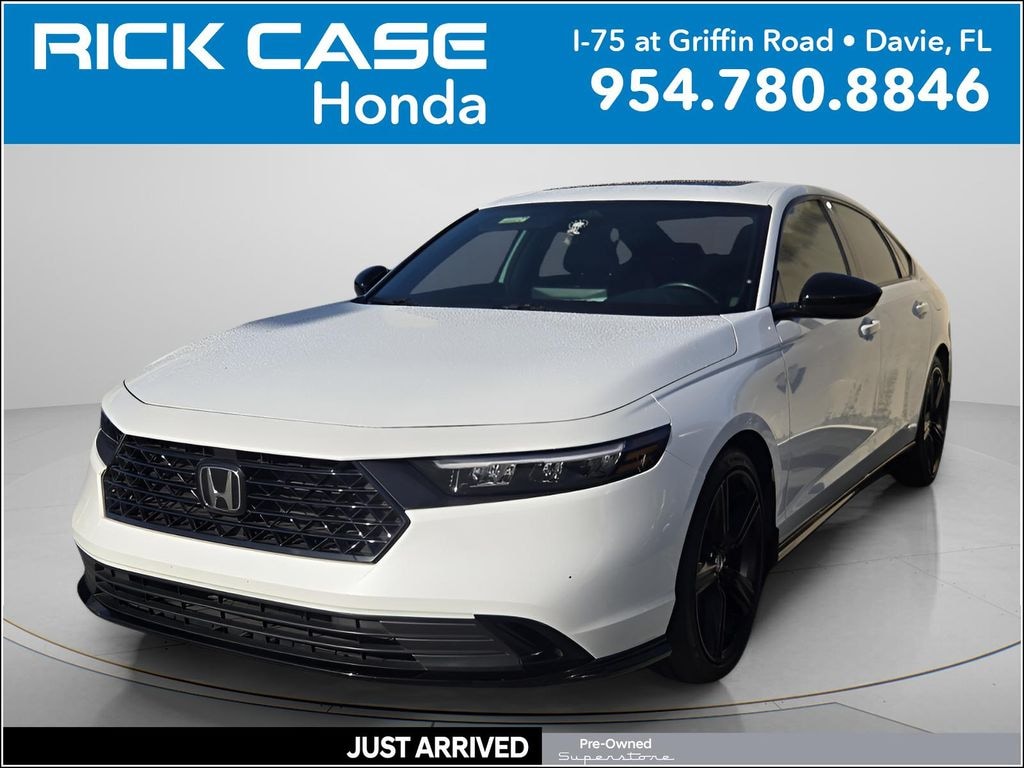 Used 2025 Honda Accord Hybrid Sport-L Sedan
