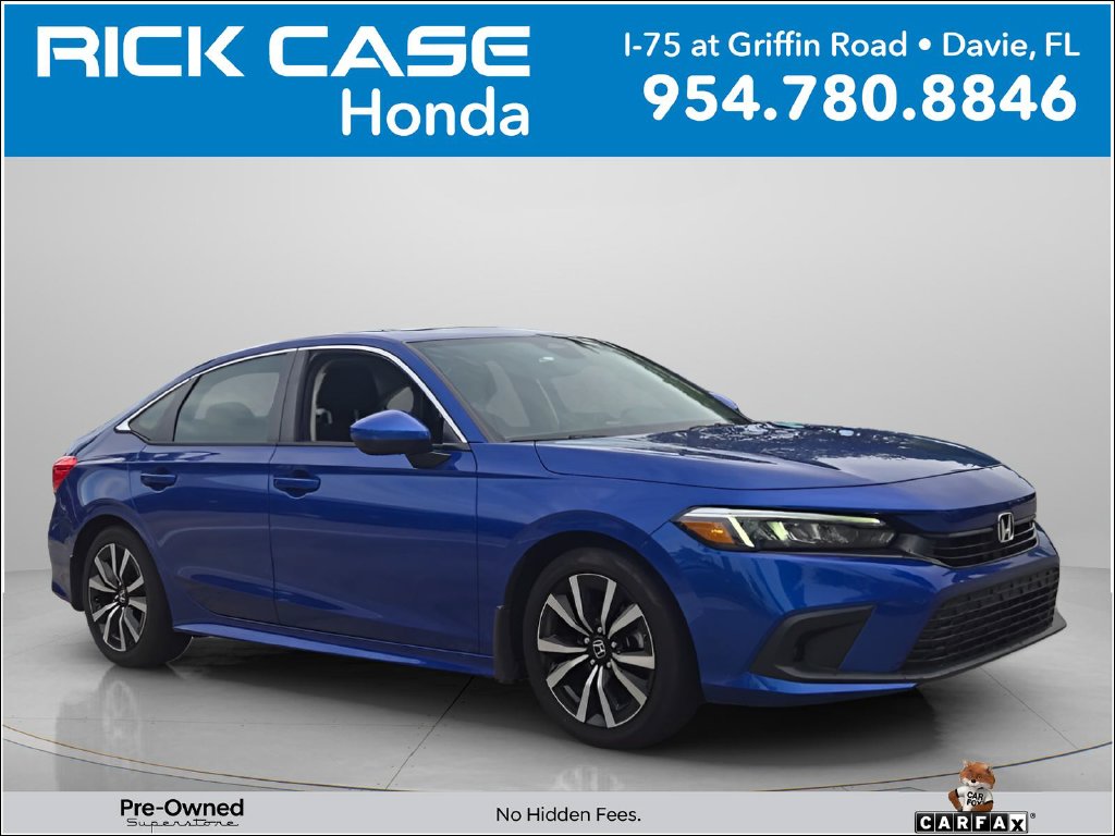 Certified 2024 Honda Civic EX Sedan