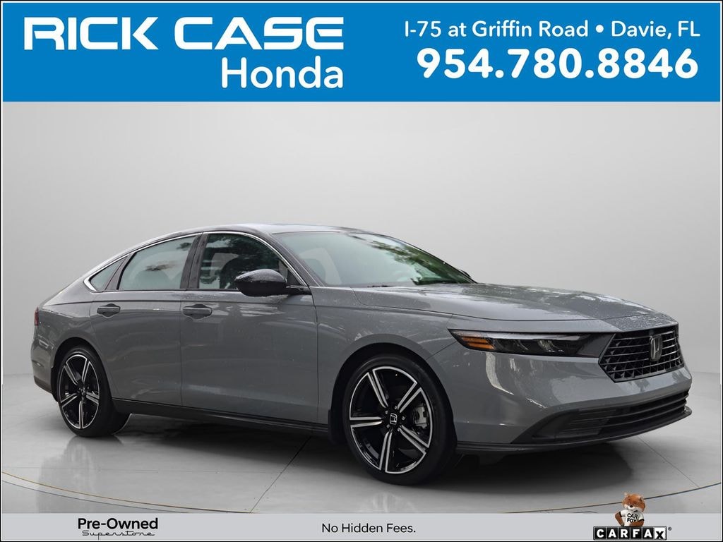 Certified 2024 Honda Accord Hybrid Sport Sedan