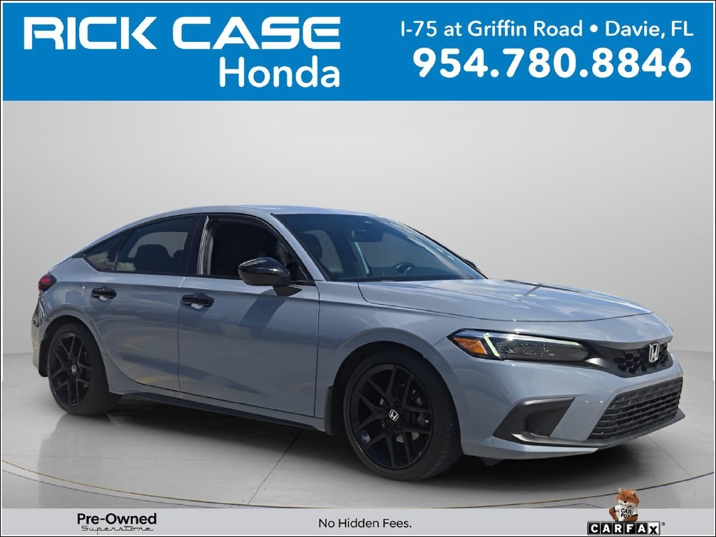 Certified 2024 Honda Civic Sport Hatchback