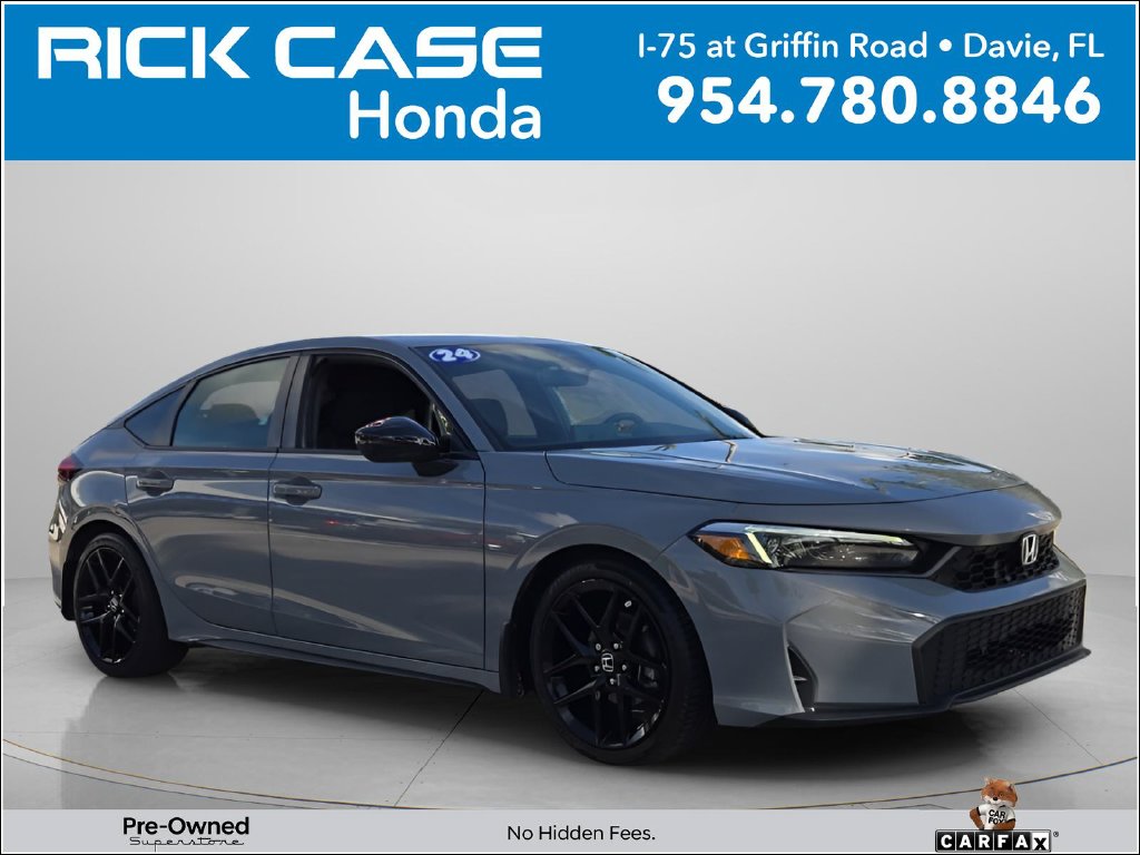 Used 2025 Honda Civic Sport Hatchback