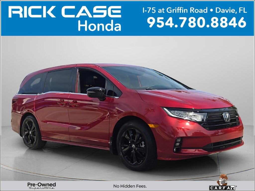 Certified 2024 Honda Odyssey Sport Minivan/Van