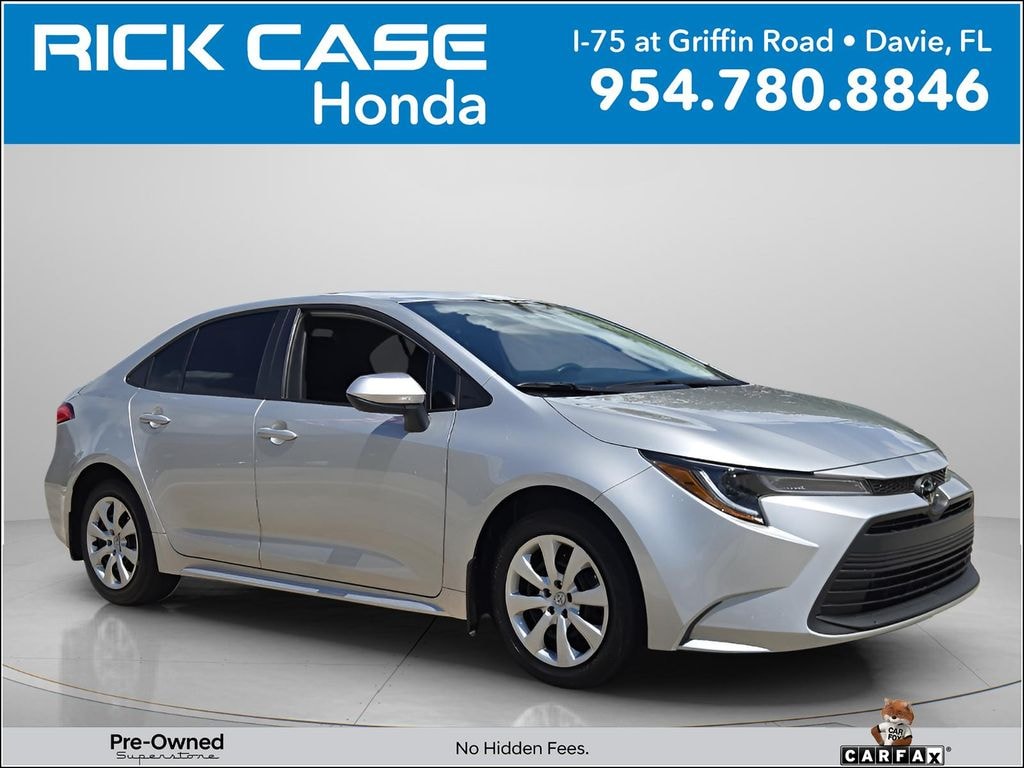 Used 2025 Toyota Corolla LE Sedan
