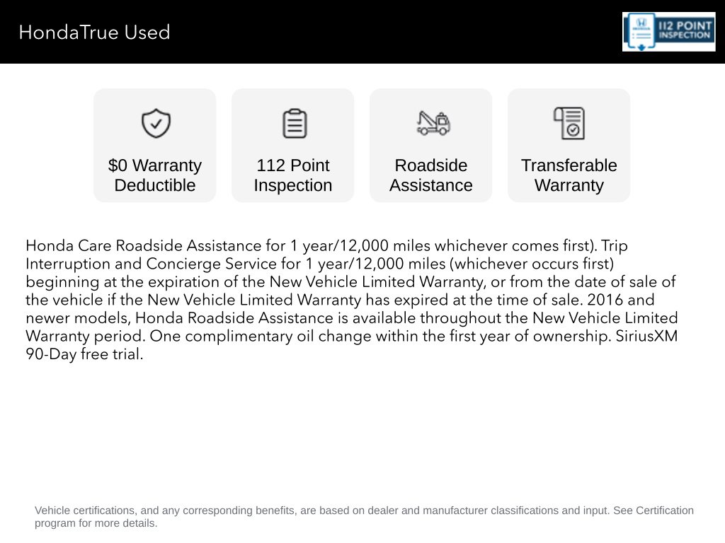 Certified 2022 Honda Ridgeline RTL-E Truck