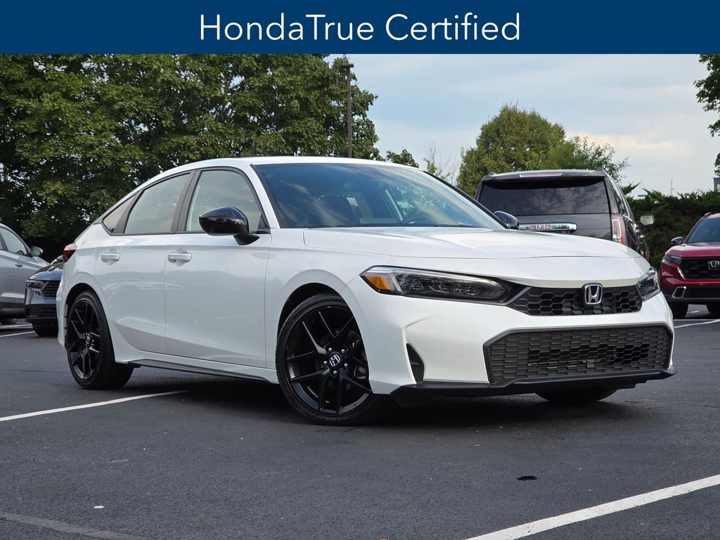 Certified 2025 Honda Civic Sport Hatchback