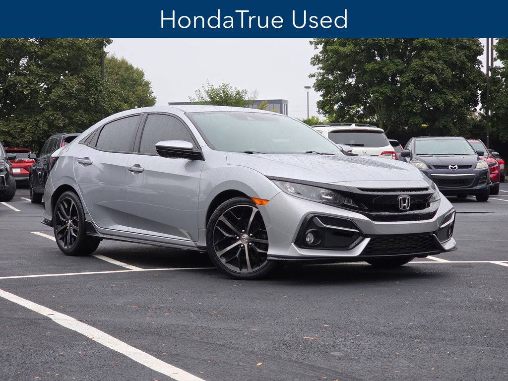 Certified 2020 Honda Civic Sport Hatchback