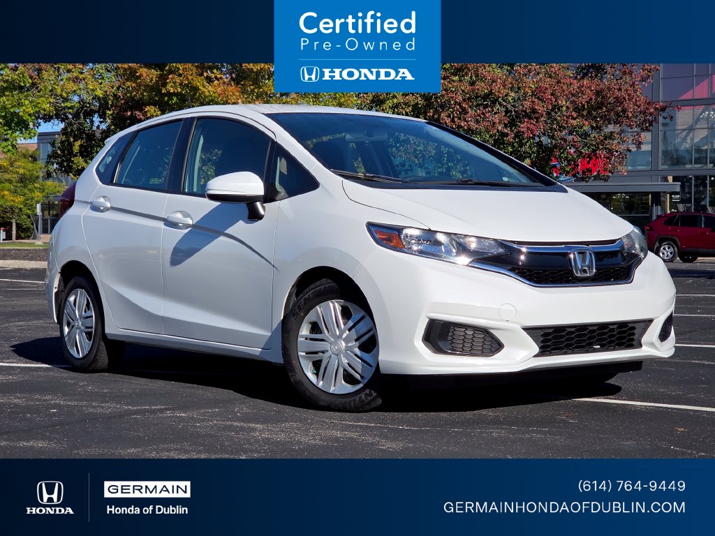 Certified 2020 Honda Fit LX Hatchback