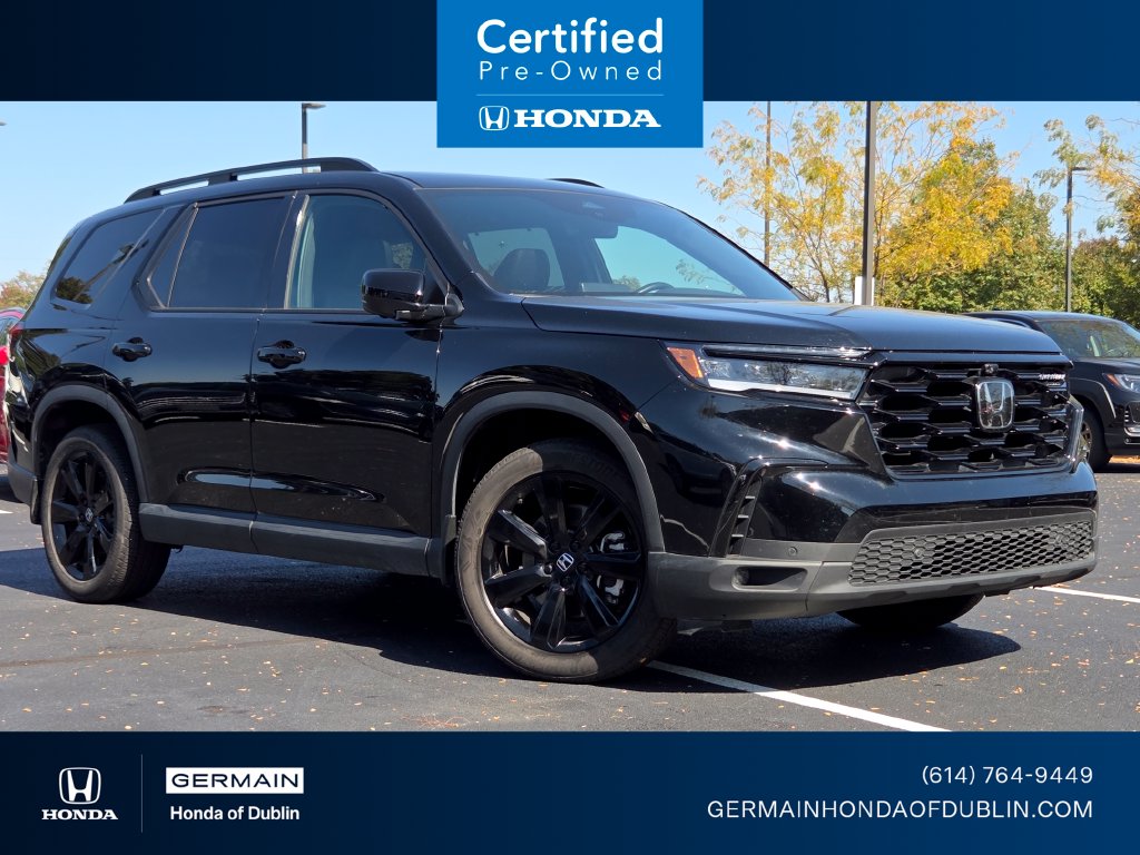 Certified 2025 Honda Pilot Black Edition SUV