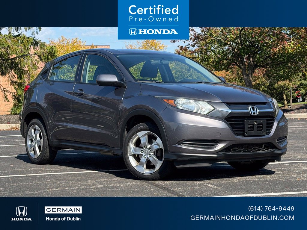 Certified 2018 Honda HR-V LX SUV