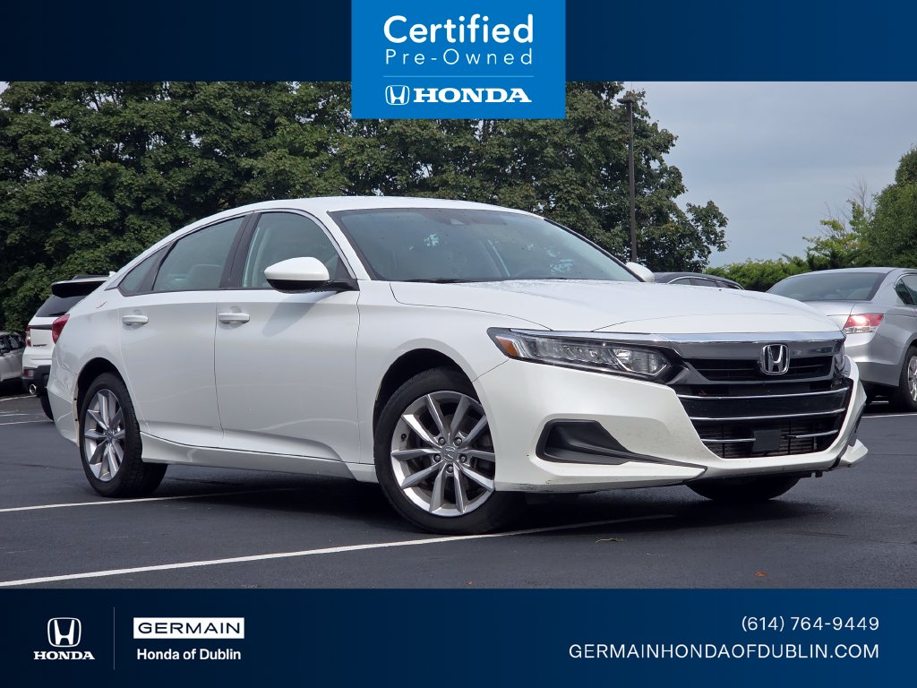 Certified 2021 Honda Accord LX Sedan