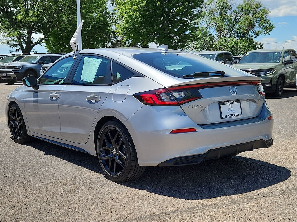 Certified 2025 Honda Civic Sport Hatchback