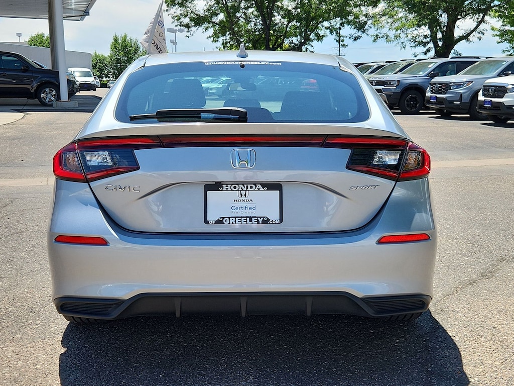 Certified 2025 Honda Civic Sport Hatchback