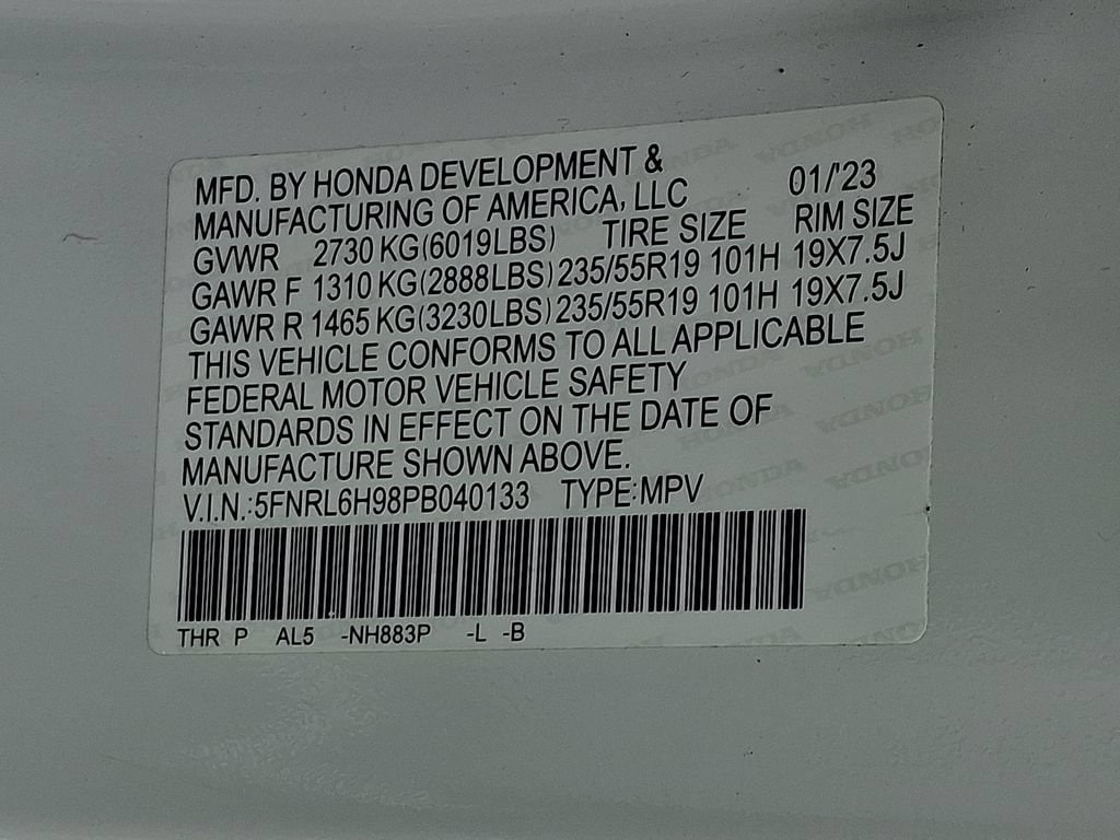 2023 Honda Odyssey Elite - Photo 27