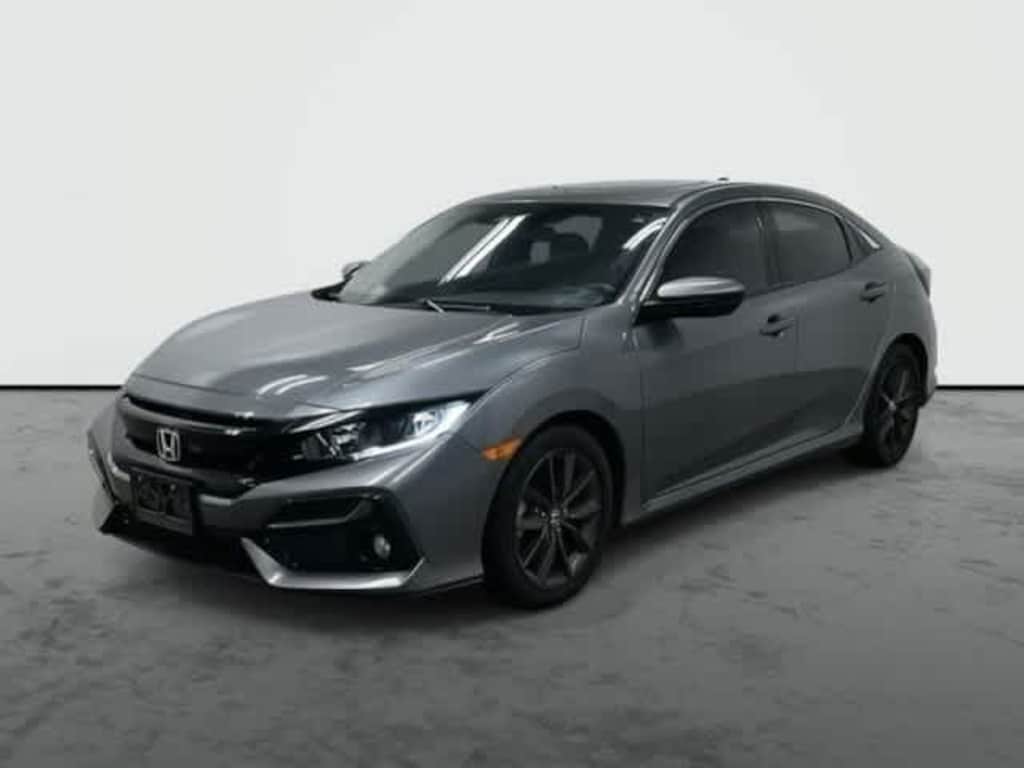 Certified 2021 Honda Civic Hatchback EX Sedan