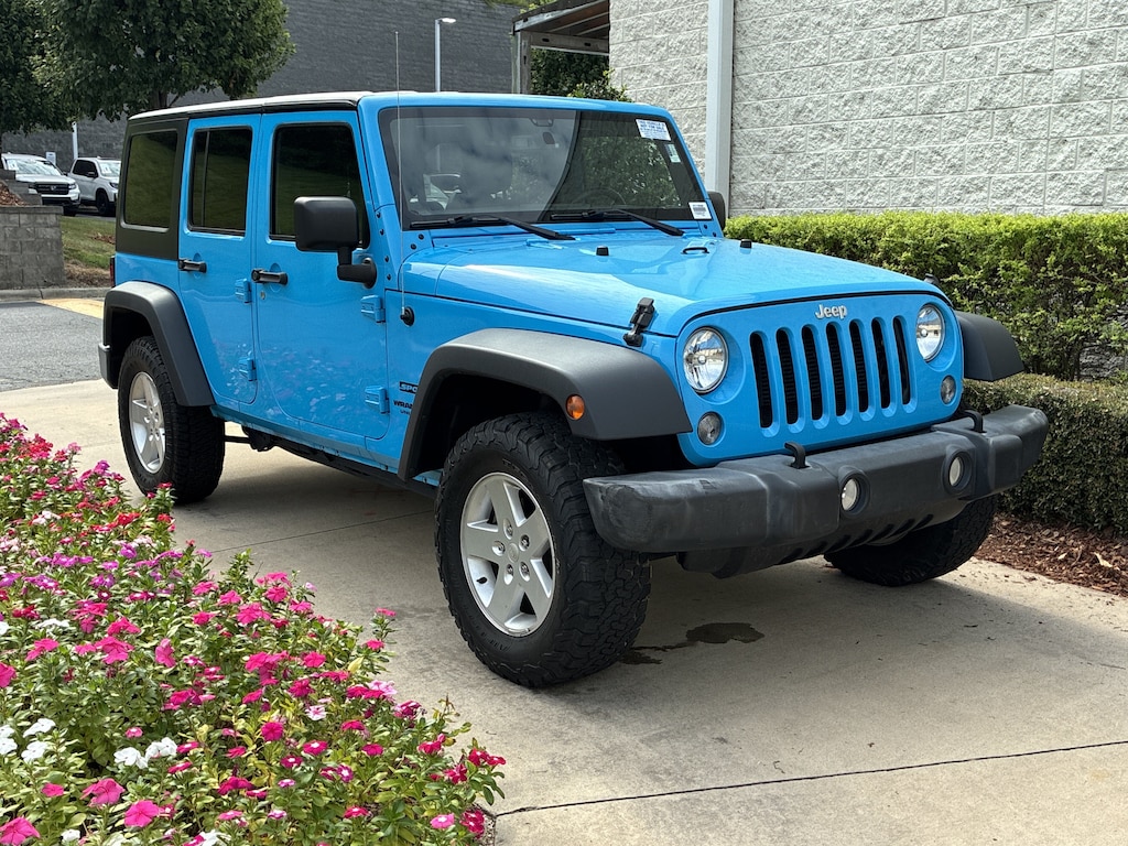 Used 2017 Jeep Wrangler Unlimited Sport Convertible