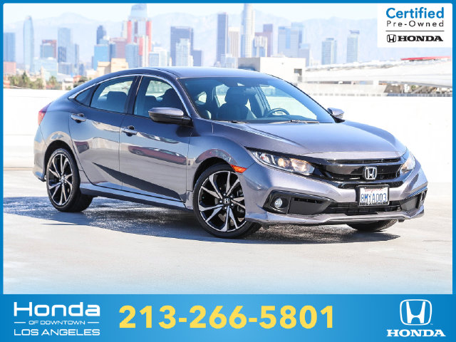 Certified 2019 Honda Civic Sport Sedan