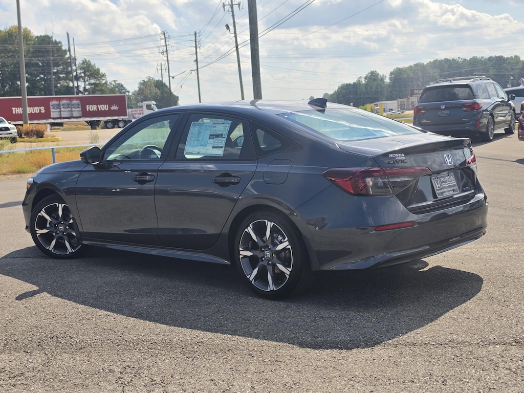 New 2026 Honda Civic Sedan Hybrid Sport CVT Car
