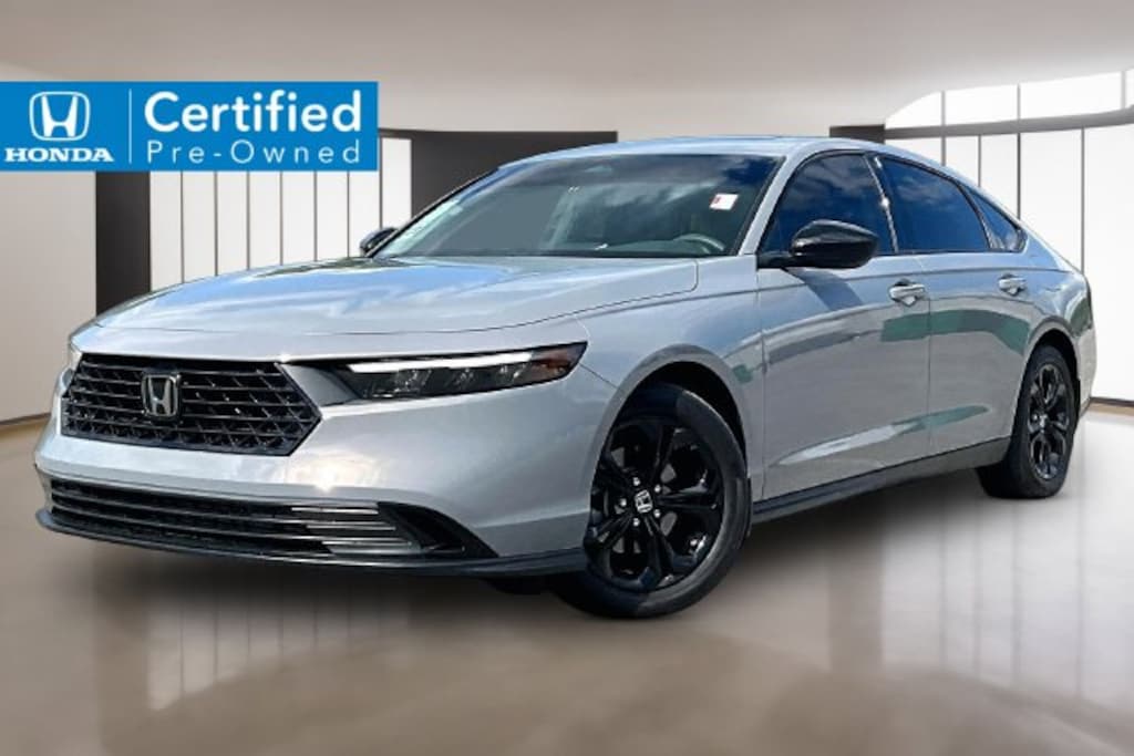 Certified 2025 Honda Accord SE Sedan