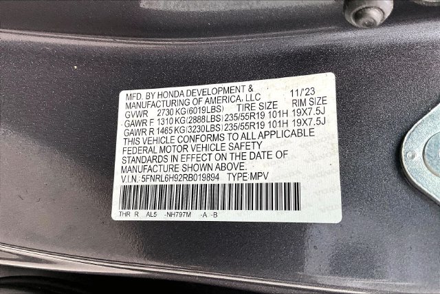 2024 Honda Odyssey Elite - Photo 19