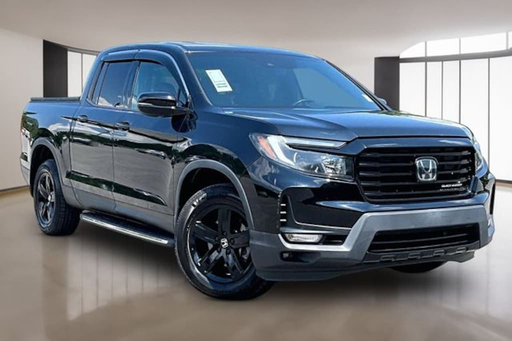 Certified 2022 Honda Ridgeline Black Edition Truck Crew Cab