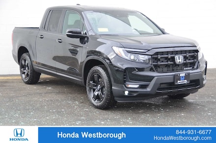 Featured 2026 Honda Ridgeline Black Edition Truck Crew Cab for sale near you in Westborough, MA