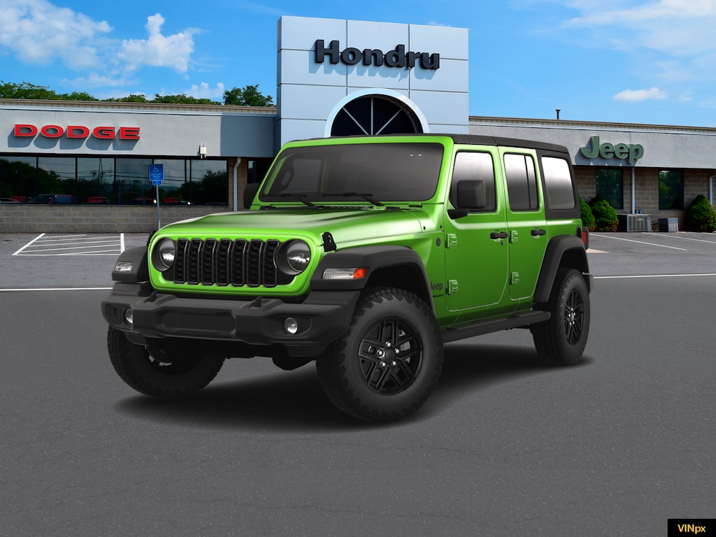 New 2025 Jeep Wrangler 4-DOOR SPORT S Sport Utility