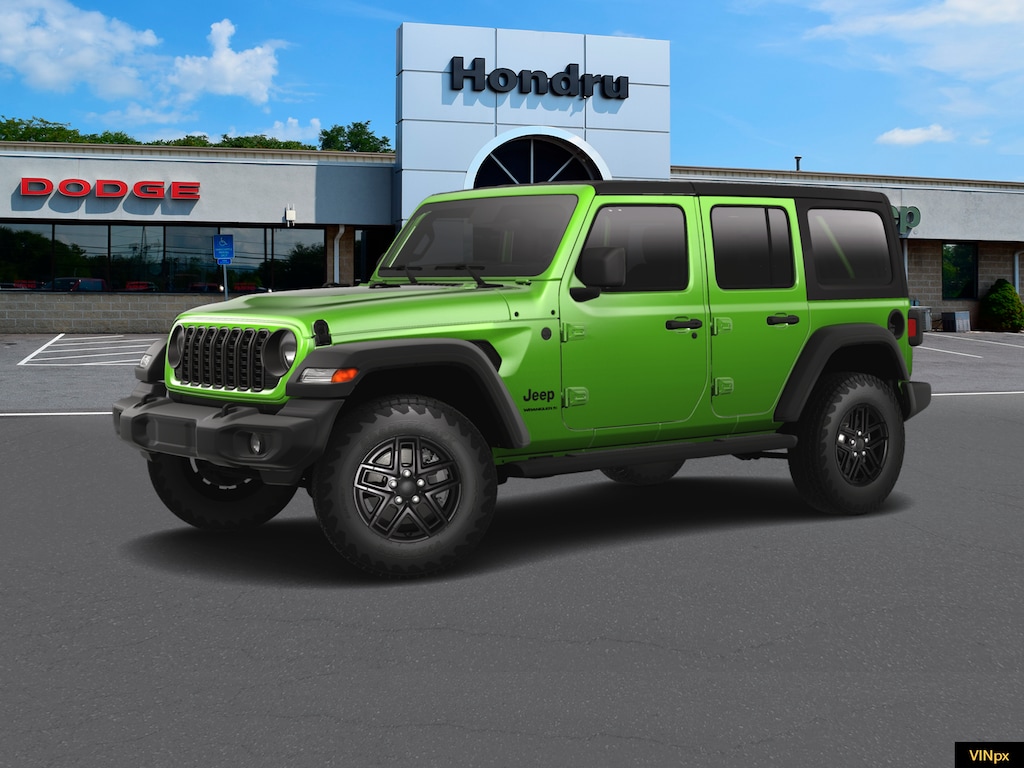 New 2025 Jeep Wrangler 4-DOOR SPORT S Sport Utility