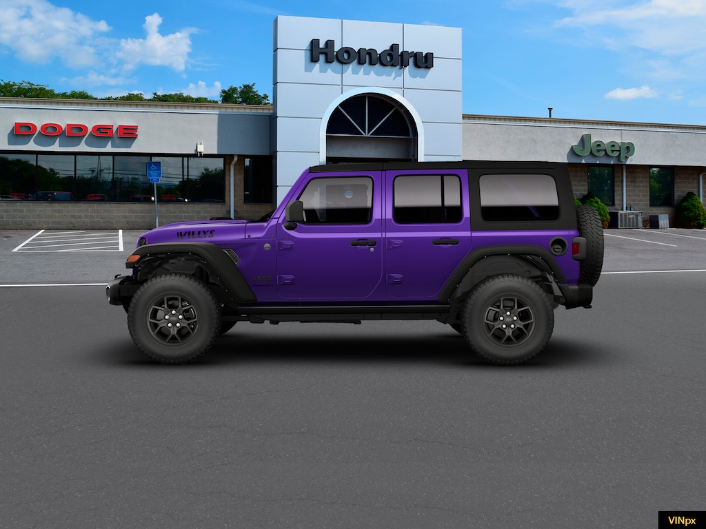 New 2026 Jeep Wrangler 4-DOOR WILLYS Sport Utility