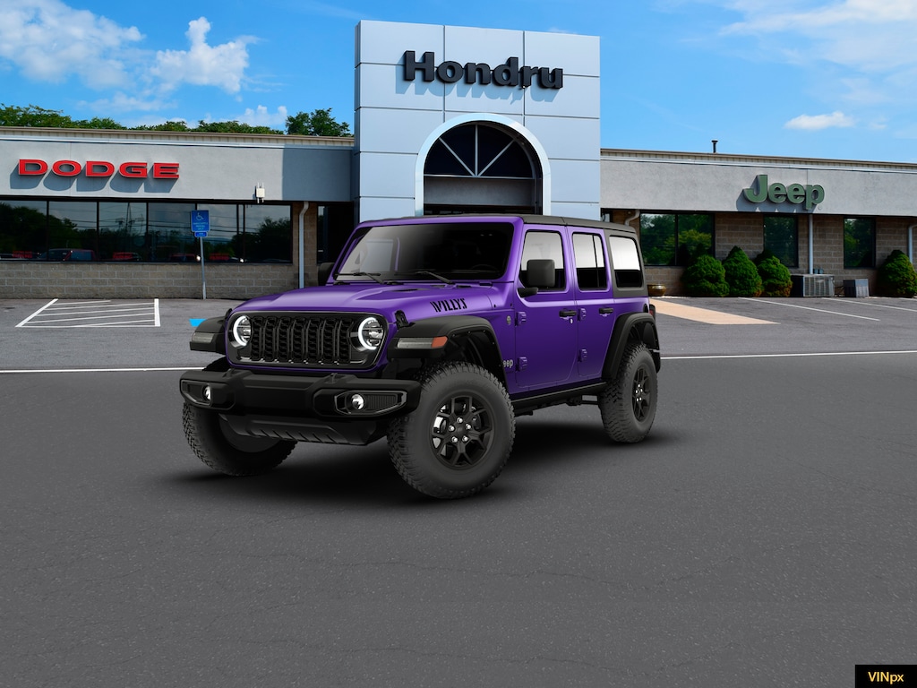 New 2026 Jeep Wrangler 4-DOOR WILLYS Sport Utility