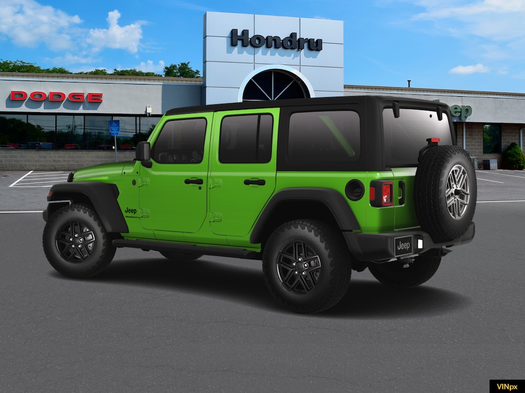 New 2025 Jeep Wrangler 4-DOOR SPORT S Sport Utility