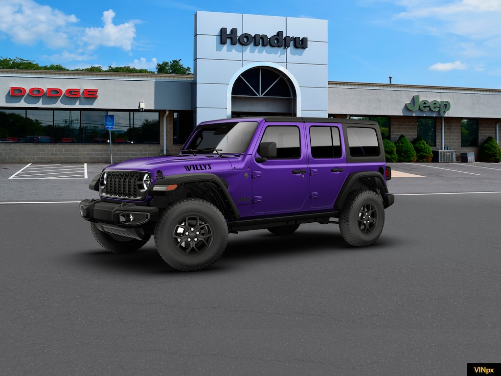 New 2026 Jeep Wrangler 4-DOOR WILLYS Sport Utility