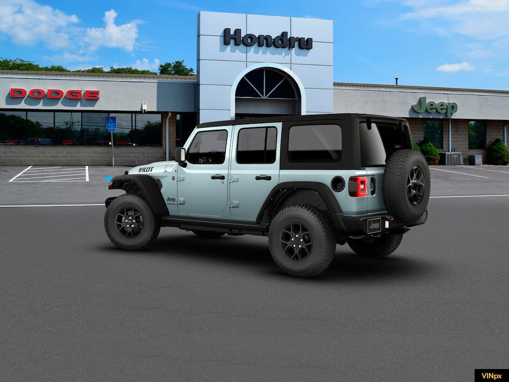 New 2026 Jeep Wrangler 4-DOOR WILLYS Sport Utility