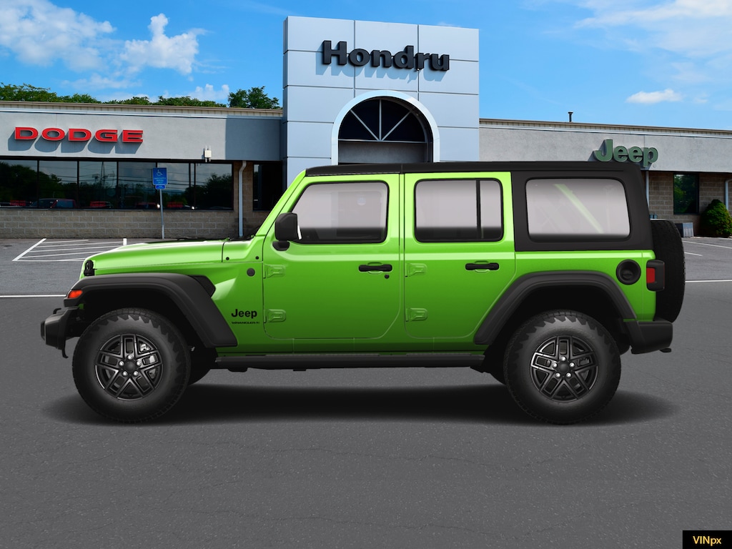 New 2025 Jeep Wrangler 4-DOOR SPORT S Sport Utility