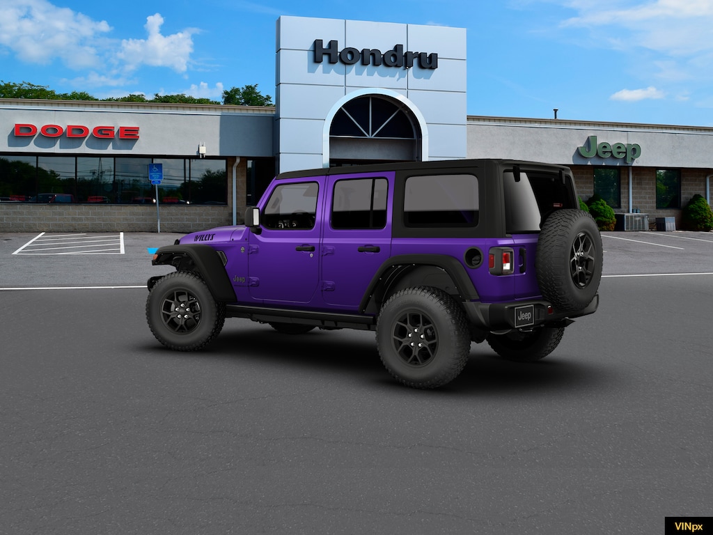 New 2026 Jeep Wrangler 4-DOOR WILLYS Sport Utility